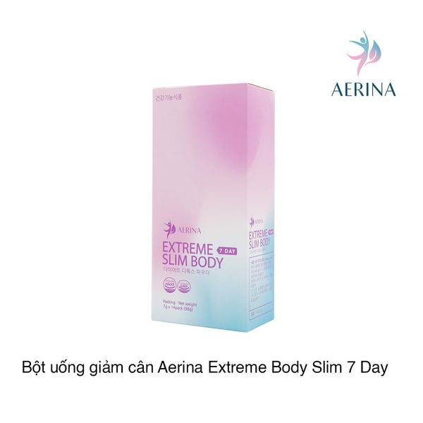 Bột uống giảm cân Aerina Extreme Body Slim 7 Day