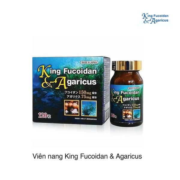 Viên nang King Fucoidan & Agaricus