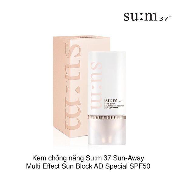 Kem chống nắng Su:m 37 Sun-Away Multi Effect Sun Block AD Special SPF50