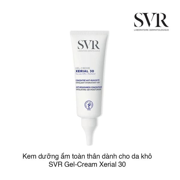 Kem dưỡng ẩm toàn thân dành cho da khô SVR Gel-Cream Xerial 30 75ml