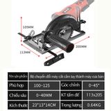 Bộ cữ chuyển máy mài thành máy cắt bàn, cưa bàn đa năng