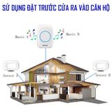 Chuông báo khách cảm biến chuyển động hồng ngoại Cacazi