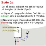 Công tắc hẹn giờ bật tắt luân phiên TM3C