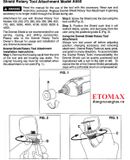 Đầu chắn bảo vệ máy khoan máy mài cầm tay mini