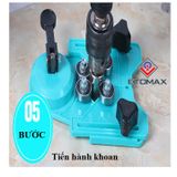 Bộ cữ định vị lỗ khoan trên gạch men, kính