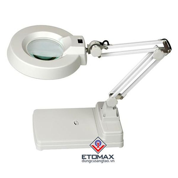 Kính lúp để bàn có đèn led chiếu sáng LT86C 10x