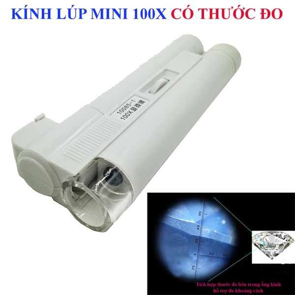 Kính lúp mini 100X