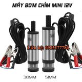 Máy bơm chìm mini 12v, bơm hút dầu, chất lỏng tự động