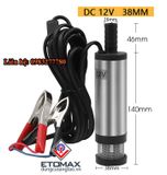 Máy bơm chìm mini 12v, bơm hút dầu, chất lỏng tự động