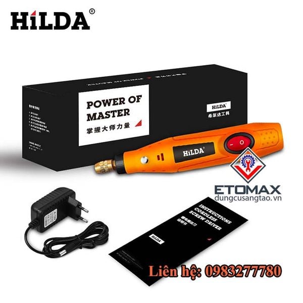 Máy khắc mài mini cao cấp HILDA MD6612