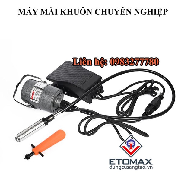 Máy mài khuôn mô tơ treo, đạp chân điều chỉnh tốc độ