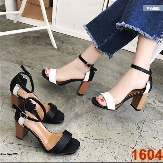 Sandal phối màu cá tính 1604