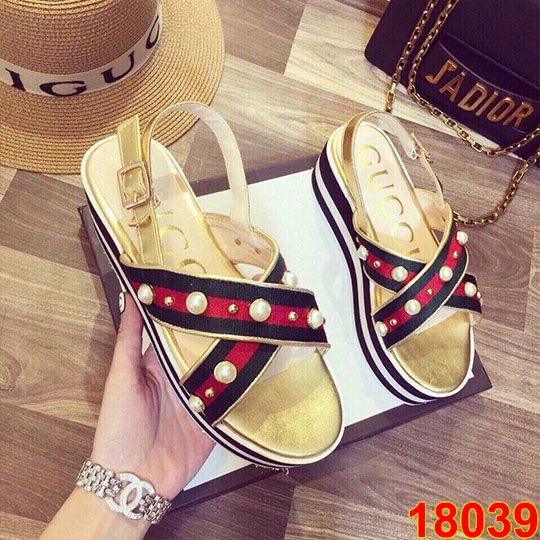 Sandal quai hậu Đính Hạt 18039