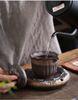 Thuyền trà dưỡng ấm hương sen thủ công màu củi gốm thô dụng cụ chứa nước mạ vàng giá đỡ làm khô nước cho ấm trà