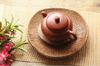 Thuyền trà thủ công đồ đá kiểu nhật bản khay giữ ấm trà cổ điển hình lá sen lưu trữ nước làm khô mặt phẳng