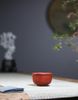 Chén trà nhỏ tử sa nghi hưng đại hồng bào thích hợp với tách nhỏ chạm khắc bằng tay