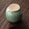Hũ đựng trà nhỏ kín loại mini gốm Trung Quốc giữ trà thơm và chống ẩm