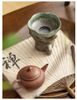 Lọc trà vải hình gốc cây, gốm thô sáng tạo, bộ phụ kiện gạc trà bằng vải theo phong cách cổ điển trung hoa