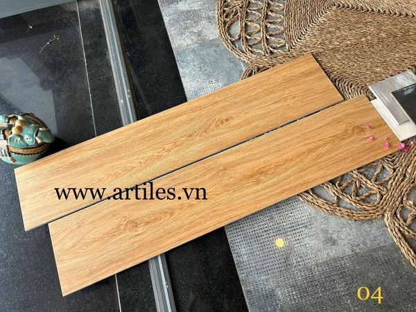 Mẫu gạch vân gỗ 20x100cm Art04
