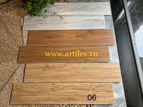 Mẫu gạch vân gỗ 20x100cm Art06