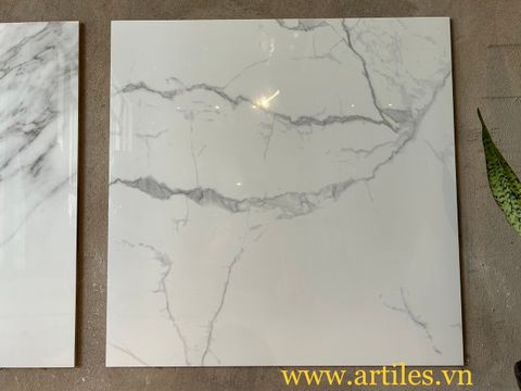  Gạch vân đá Marble trắng 