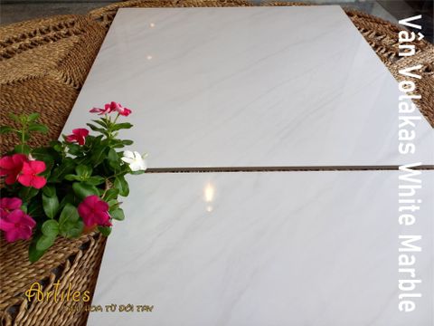  Gạch bóng kiếng vân Volakas White Marble 