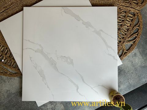  Gạch lát nền trắng khói mờ 80x80cm 