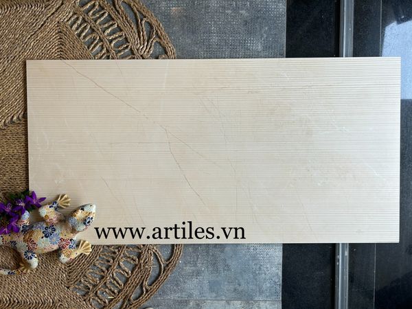 Gạch sọc lượn màu beige( màu be) 60x120cm