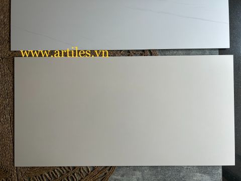  Gạch Palette 60x120cm Màu Trắng Kem Bề Mặt Mịn 
