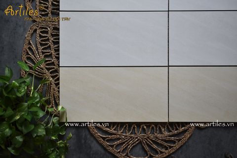  Gạch 30x60cm ốp nhà vệ sinh màu kem 