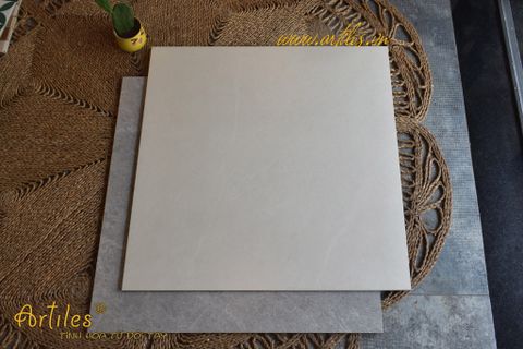  Gạch đá mờ lát phòng khách 80x80 màu be 