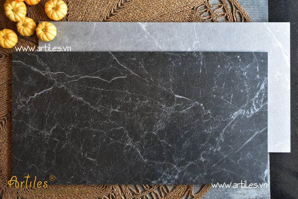 Gạch lát nền đen vân 60x120cm Art6012 - M203