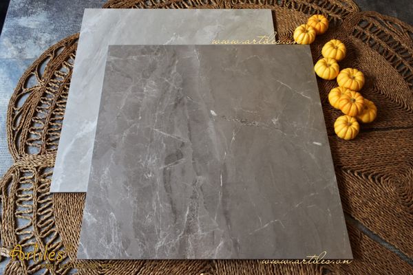 Gạch lát nền bóng mờ ( mờ mịn như lụa) Art602S