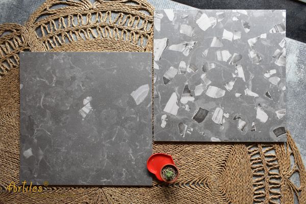Gạch vân Terrazzo đá mài Indonesia GE04 - GE04DC