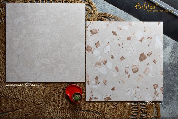 Gạch Đá Mài Nhập Indonesia Màu Cam Đất GE02 - GE02DC