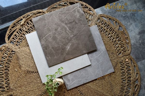 Gạch vân đá nâu mờ mịn Art6060 - 25GT