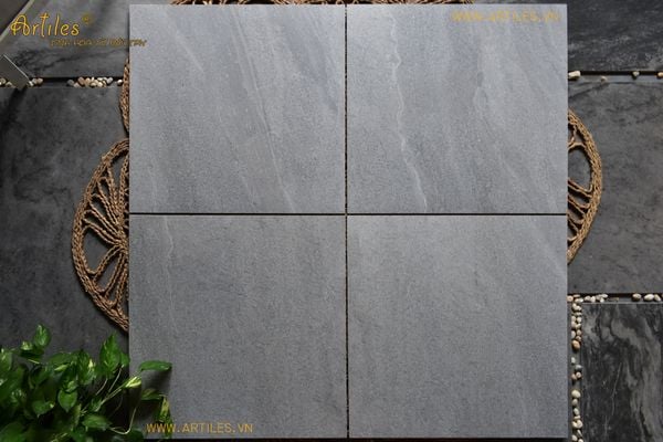 Gạch 60x60 Vân Đá Xám Chống Trơn Art04