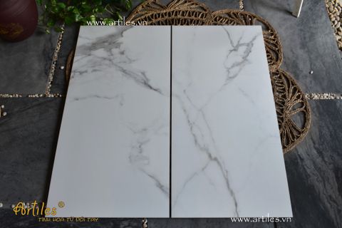  Gạch 60x120cm mờ trắng khói 