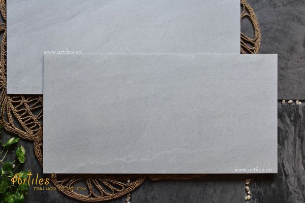 Gạch 60x120 màu kem xám mờ Art03