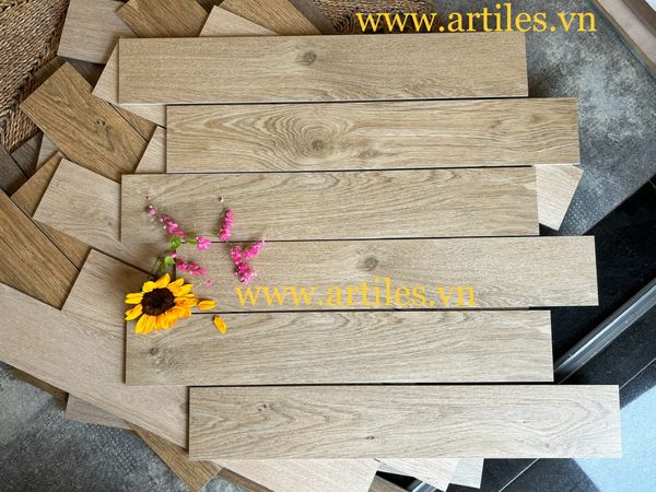 Gạch giả gỗ đẹp tự nhiên như gỗ thật Art-21
