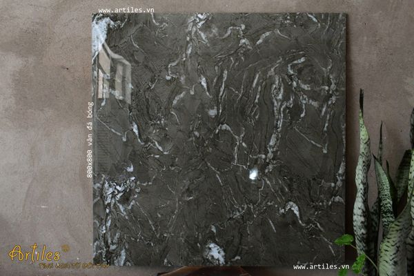 Gạch bóng kiếng lát nền 80x80cm Art8806
