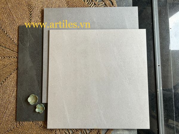 Gạch Lát Nền 80x80 Mờ Vân Đá Xám Art201M