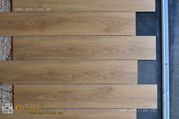 Gạch vân gỗ 15x90cm Art18