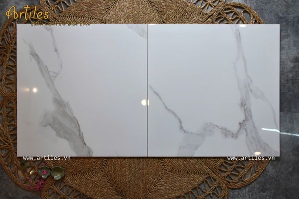 Gạch 80x80 vân đá Marble siêu bóng Art807