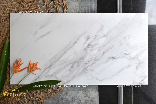Gạch ốp lát chống trơn vân Marble Carrara Art61210