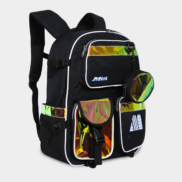 Balo Tuổi Teen Phối Màu Hologram - Đen BL20001_001515