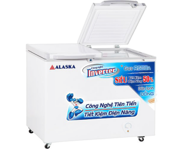 Tủ 2 ngăn 2 cánh dỡ đông mát ống đồng Alaska FCA-4600C