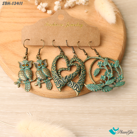 Set Bông Tai Boho Cá Tính (SBH13411)