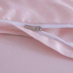 TF6014 - Bộ chăn ga gối Tencel NIN Florence TF6014 hồng pastel