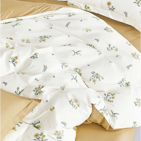 ST200037 - Bộ chăn ga gối cotton nhung STEFANI ST200037